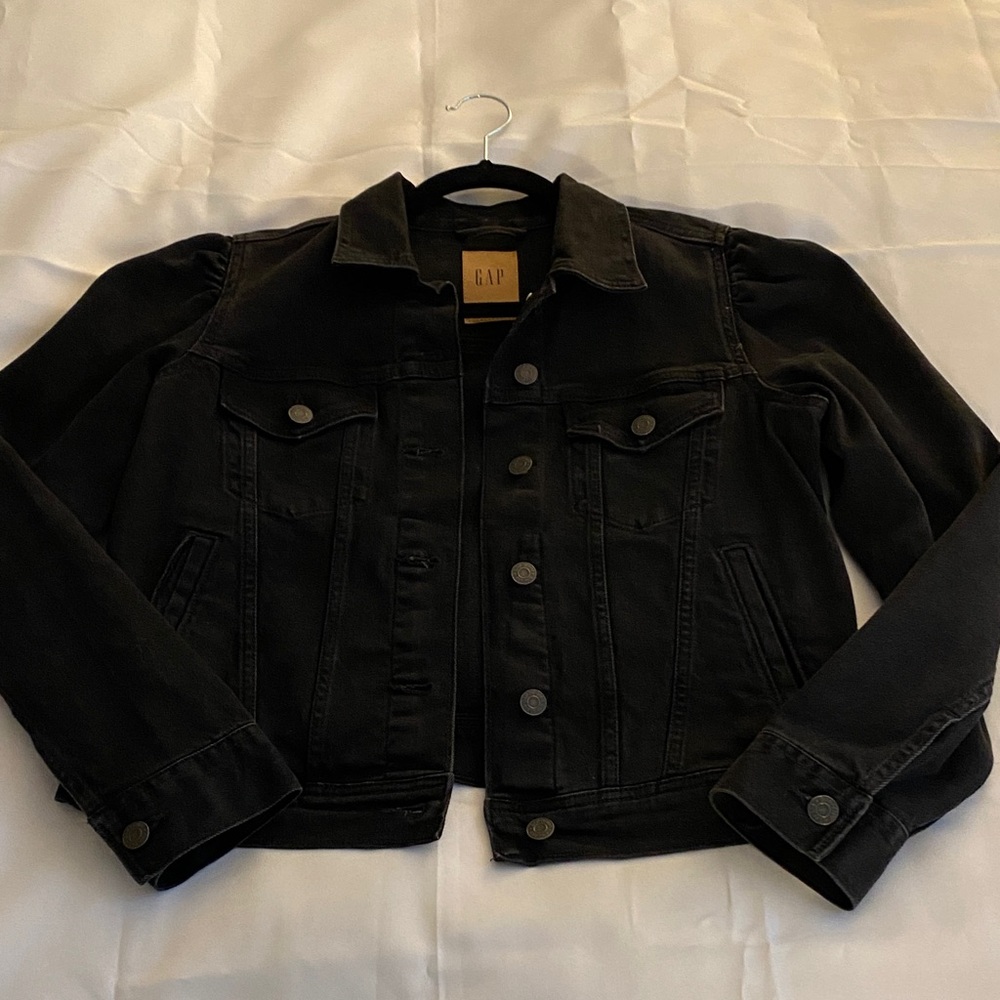 GAP Women's Black Denim Jacket
